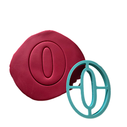 Вырубка для пряников "0" 10 см