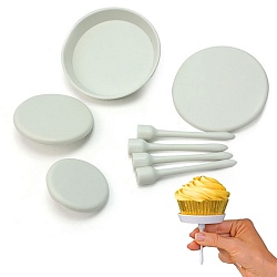 Набор кондитерских гвоздей, 4 шт: d=3,5/5/6/7 см