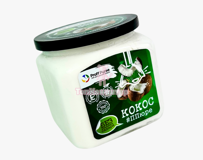 Пюре замороженное без сахара "Proff Puree" Кокос 500 г