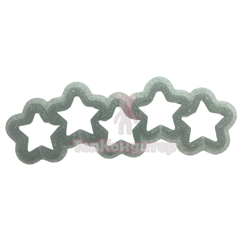 Форма для леденцов "Звезды" 5,5 см