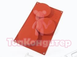 Силиконовая форма диски d10 высота 2 см